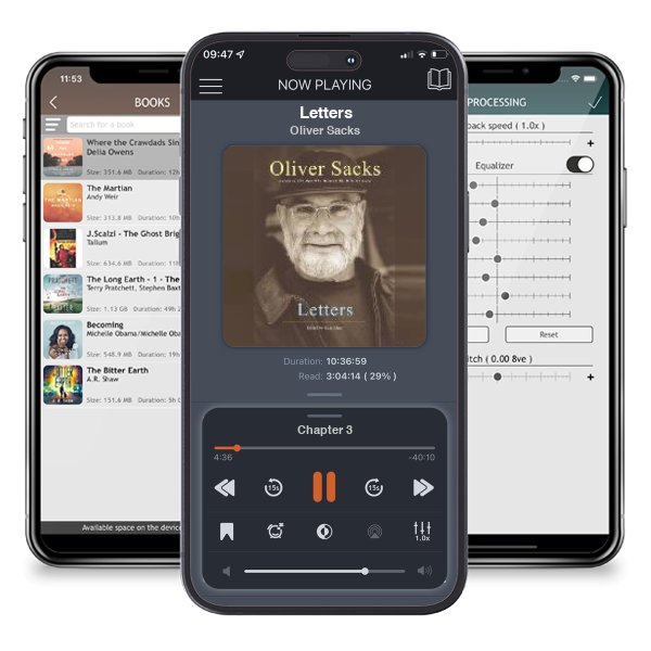 Download fo free audiobook Letters by Oliver Sacks and listen anywhere on your iOS devices in the ListenBook app.