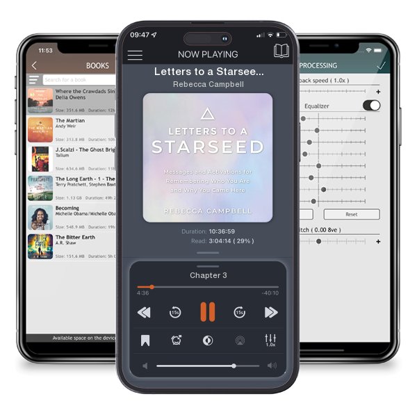 Download fo free audiobook Letters to a Starseed by Rebecca Campbell and listen anywhere on your iOS devices in the ListenBook app.