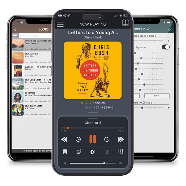 Download fo free audiobook Letters to a Young Athlete by Chris Bosh and listen anywhere on your iOS devices in the ListenBook app.