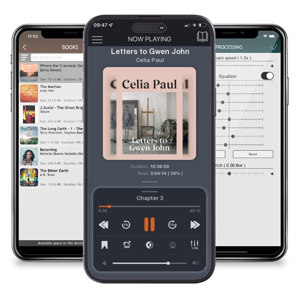 Download fo free audiobook Letters to Gwen John by Celia Paul and listen anywhere on your iOS devices in the ListenBook app.