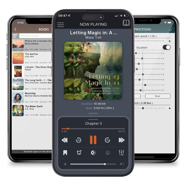 Download fo free audiobook Letting Magic in: A Memoir of Becoming by Maia Toll and listen anywhere on your iOS devices in the ListenBook app.