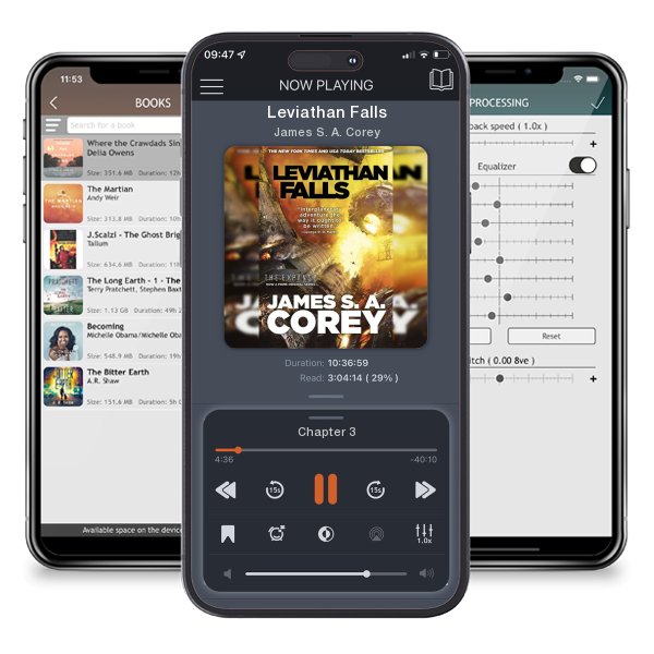 Download fo free audiobook Leviathan Falls by James S. A. Corey and listen anywhere on your iOS devices in the ListenBook app.