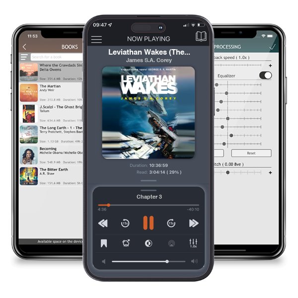 Download fo free audiobook Leviathan Wakes (The Expanse, #1) by James S.A. Corey and listen anywhere on your iOS devices in the ListenBook app.