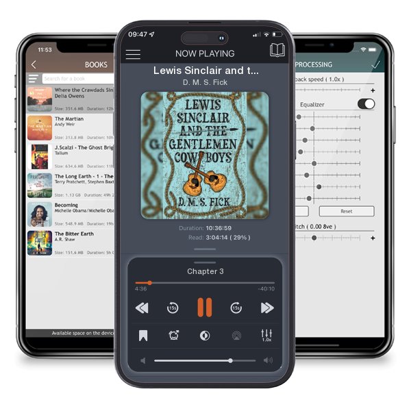 Download fo free audiobook Lewis Sinclair and the Gentlemen Cowboys by D. M. S. Fick and listen anywhere on your iOS devices in the ListenBook app.