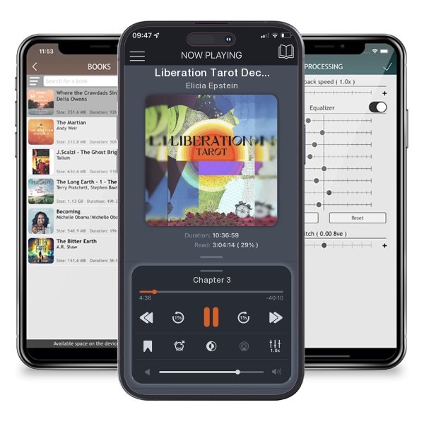 Download fo free audiobook Liberation Tarot Deck by Elicia Epstein and listen anywhere on your iOS devices in the ListenBook app.