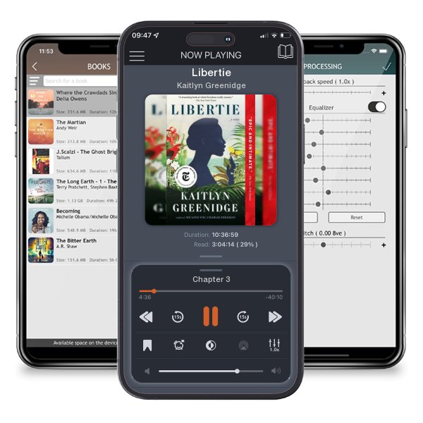 Download fo free audiobook Libertie by Kaitlyn Greenidge and listen anywhere on your iOS devices in the ListenBook app.