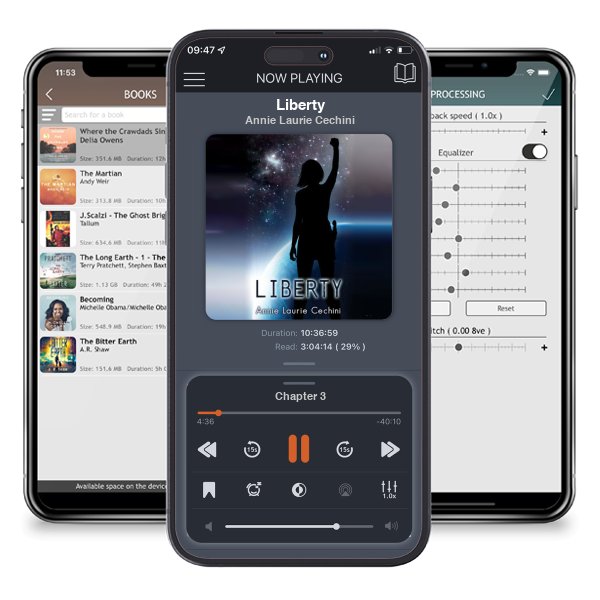 Download fo free audiobook Liberty by Annie Laurie Cechini and listen anywhere on your iOS devices in the ListenBook app.
