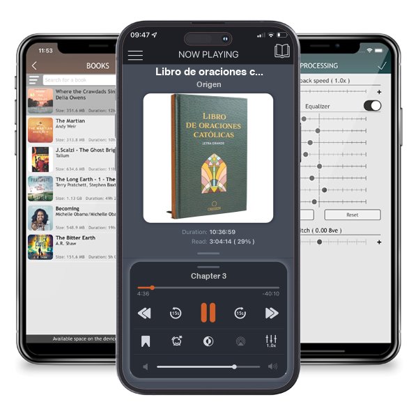 Descargar audiolibro gratis Libro de oraciones católicas (letra grande) / Catholic Book of Prayers by Origen y escuchar en cualquier lugar en sus dispositivos iOS en la aplicación ListenBook.