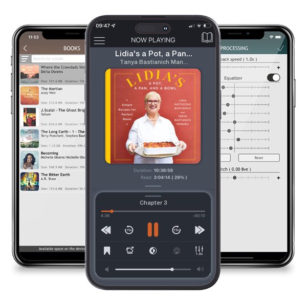 Download fo free audiobook Lidia's a Pot, a Pan, and a Bowl: Simple Recipes for Perfect... by Tanya Bastianich Manuali and Lidia Matticchio Bastianich and listen anywhere on your iOS devices in the ListenBook app.