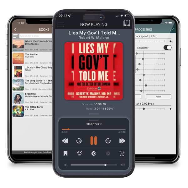 Download fo free audiobook Lies My Gov't Told Me: And the Better Future Coming by Robert W. Malone and listen anywhere on your iOS devices in the ListenBook app.
