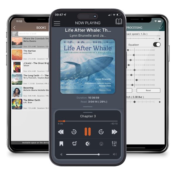 Download fo free audiobook Life After Whale: The Amazing Ecosystem of a Whale Fall by Lynn Brunelle and Jason Chin and listen anywhere on your iOS devices in the ListenBook app.