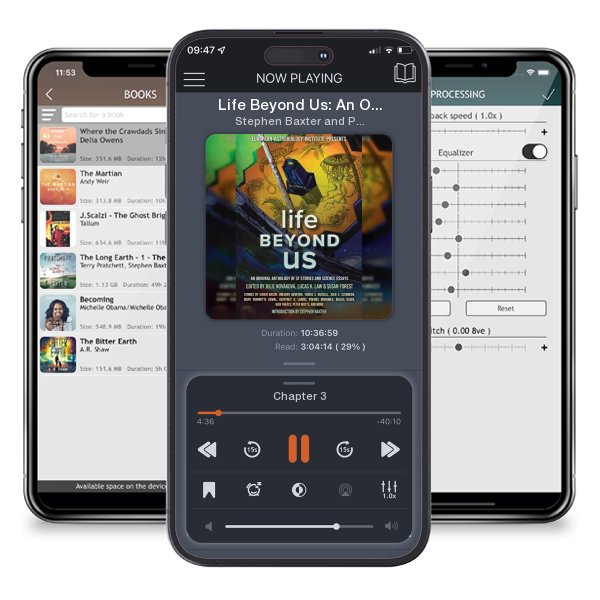 Download fo free audiobook Life Beyond Us: An Original Anthology of SF Stories and... by Stephen Baxter and Peter Watts and listen anywhere on your iOS devices in the ListenBook app.