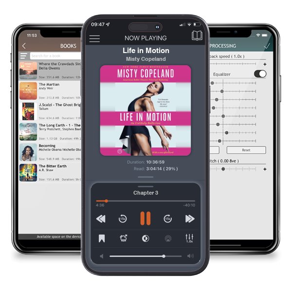 Download fo free audiobook Life in Motion by Misty Copeland and listen anywhere on your iOS devices in the ListenBook app.