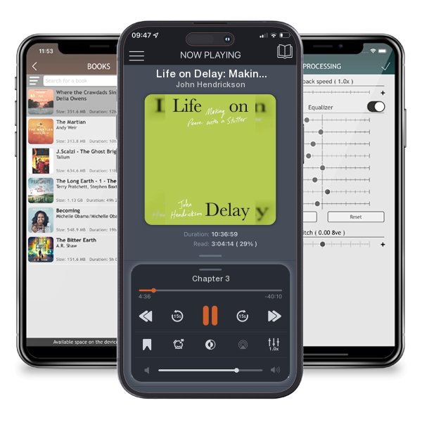 Download fo free audiobook Life on Delay: Making Peace with a Stutter by John Hendrickson and listen anywhere on your iOS devices in the ListenBook app.
