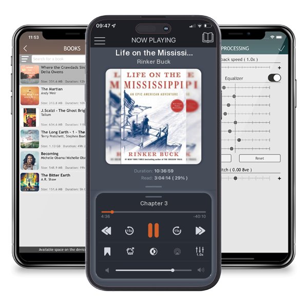 Download fo free audiobook Life on the Mississippi: An Epic American Adventure by Rinker Buck and listen anywhere on your iOS devices in the ListenBook app.
