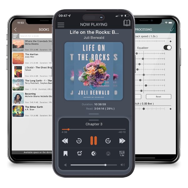Download fo free audiobook Life on the Rocks: Building a Future for Coral Reefs by Juli Berwald and listen anywhere on your iOS devices in the ListenBook app.