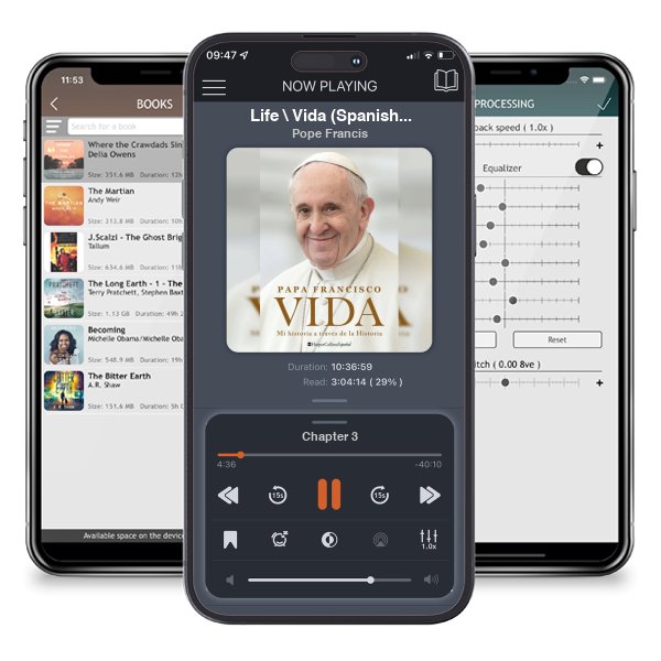 Download fo free audiobook Life \ Vida (Spanish Edition): Mi Historia a Través de la... by Pope Francis and listen anywhere on your iOS devices in the ListenBook app.