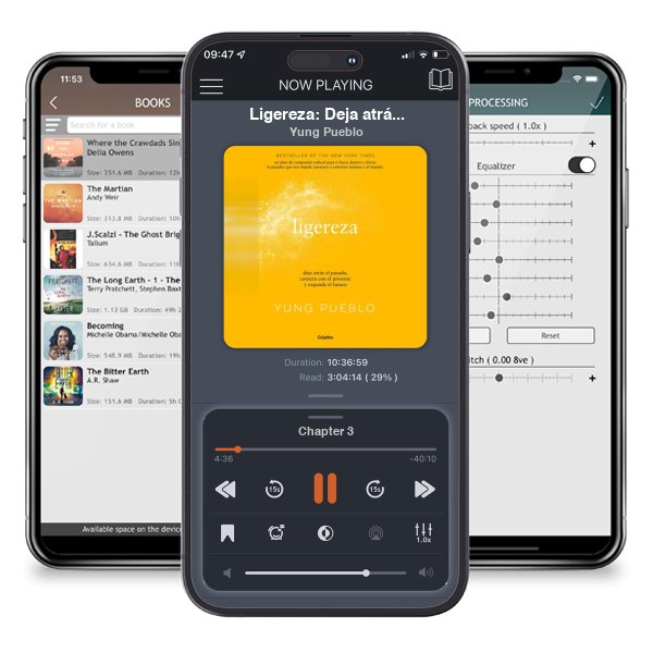 Descargar audiolibro gratis Ligereza: Deja atrás el pasado, conecta con el presente y expande el futuro / Li ghter. Let Go of the Past, Connect with the Present, and Expand the Future by Yung Pueblo y escuchar en cualquier lugar en sus dispositivos iOS en la aplicación ListenBook.