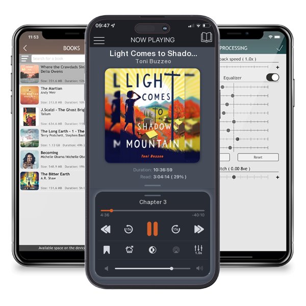 Download fo free audiobook Light Comes to Shadow Mountain by Toni Buzzeo and listen anywhere on your iOS devices in the ListenBook app.