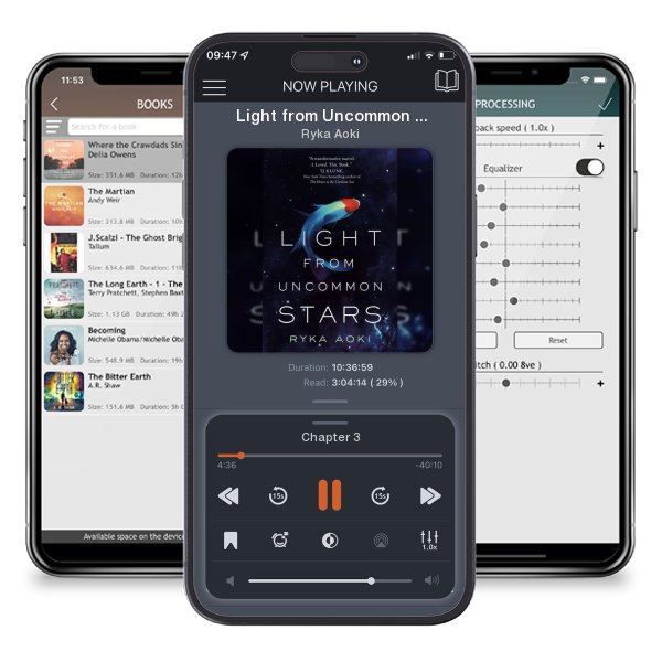 Download fo free audiobook Light from Uncommon Stars by Ryka Aoki and listen anywhere on your iOS devices in the ListenBook app.