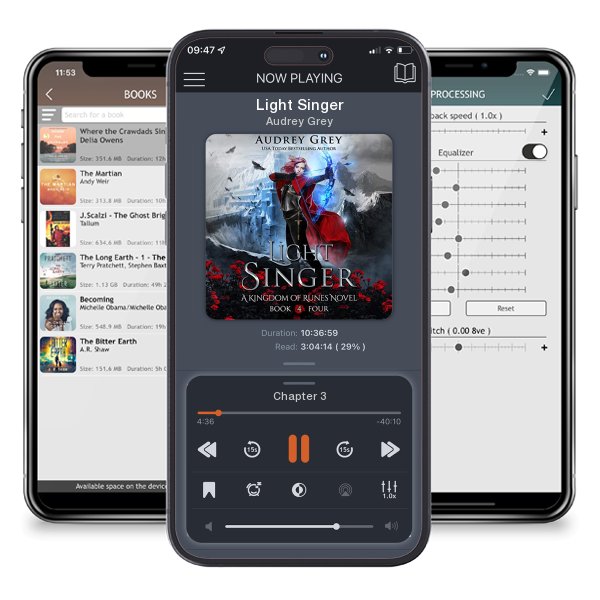 Download fo free audiobook Light Singer by Audrey Grey and listen anywhere on your iOS devices in the ListenBook app.
