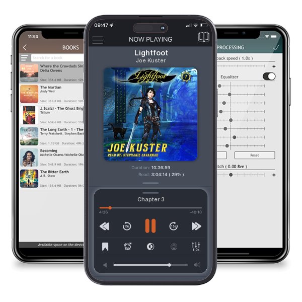 Download fo free audiobook Lightfoot by Joe Kuster and listen anywhere on your iOS devices in the ListenBook app.