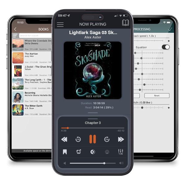 Download fo free audiobook Lightlark Saga 03 Skyshade by Alex Aster and listen anywhere on your iOS devices in the ListenBook app.