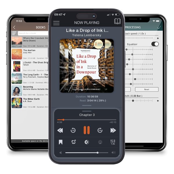 Download fo free audiobook Like a Drop of Ink in a Downpour: Memories of Soviet Russia by Yelena Lembersky and listen anywhere on your iOS devices in the ListenBook app.
