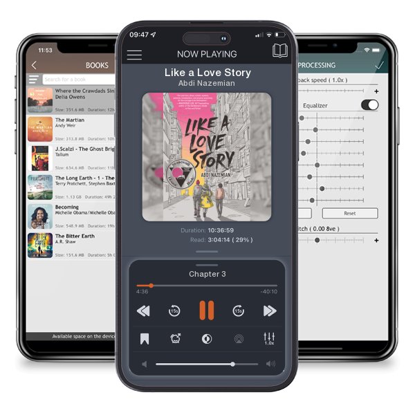Download fo free audiobook Like a Love Story by Abdi Nazemian and listen anywhere on your iOS devices in the ListenBook app.