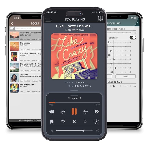 Download fo free audiobook Like Crazy: Life with My Mother and Her Invisible Friends by Dan Mathews and listen anywhere on your iOS devices in the ListenBook app.