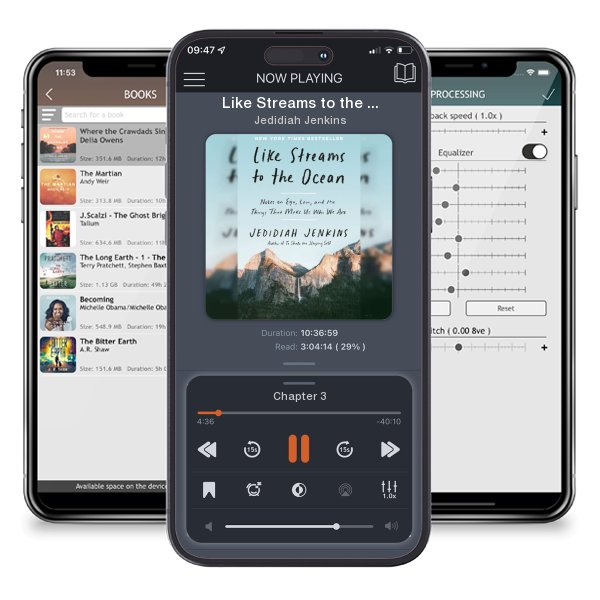 Download fo free audiobook Like Streams to the Ocean: Notes on Ego, Love, and the Things... by Jedidiah Jenkins and listen anywhere on your iOS devices in the ListenBook app.