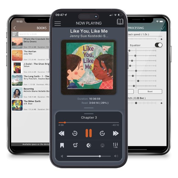 Download fo free audiobook Like You, Like Me by Jenny Sue Kostecki-Shaw and listen anywhere on your iOS devices in the ListenBook app.