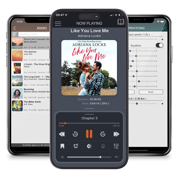 Download fo free audiobook Like You Love Me by Adriana Locke and listen anywhere on your iOS devices in the ListenBook app.