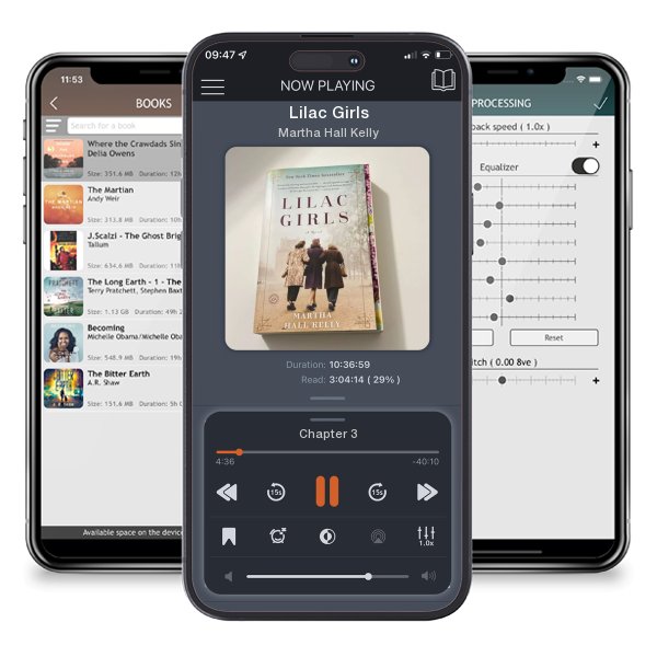 Download fo free audiobook Lilac Girls by Martha Hall Kelly and listen anywhere on your iOS devices in the ListenBook app.