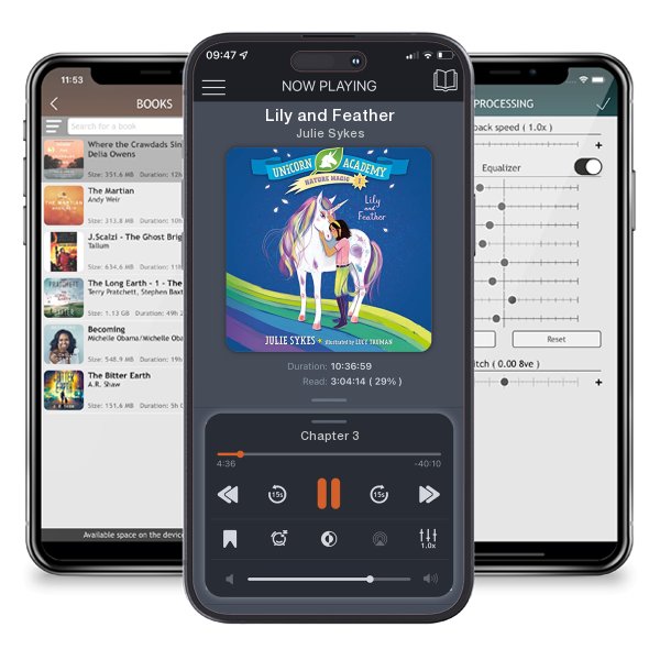 Download fo free audiobook Lily and Feather by Julie Sykes and listen anywhere on your iOS devices in the ListenBook app.