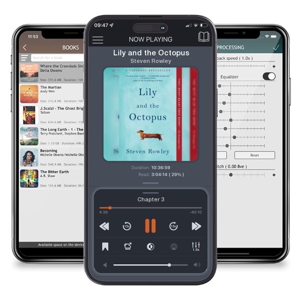 Download fo free audiobook Lily and the Octopus by Steven Rowley and listen anywhere on your iOS devices in the ListenBook app.