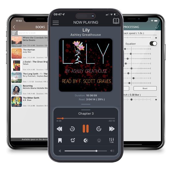 Download fo free audiobook Lily by Ashley Greathouse and listen anywhere on your iOS devices in the ListenBook app.