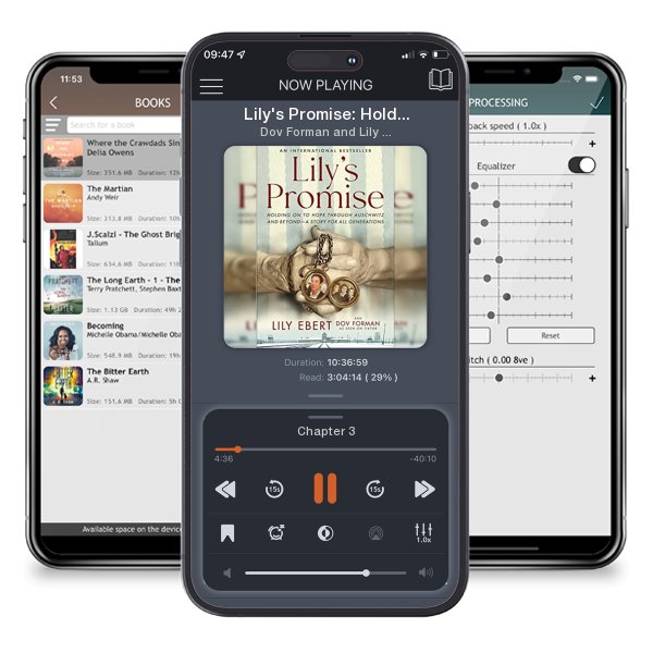 Download fo free audiobook Lily's Promise: Holding on to Hope Through Auschwitz and... by Dov Forman and Lily Ebert and listen anywhere on your iOS devices in the ListenBook app.
