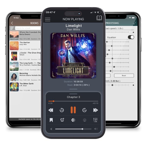 Download fo free audiobook Limelight by Dan Willis and listen anywhere on your iOS devices in the ListenBook app.