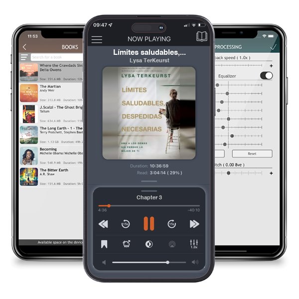 Descargar audiolibro gratis Límites saludables, despedidas necesarias: Ama a los demás sin perder lo mejor de ti by Lysa TerKeurst y escuchar en cualquier lugar en sus dispositivos iOS en la aplicación ListenBook.