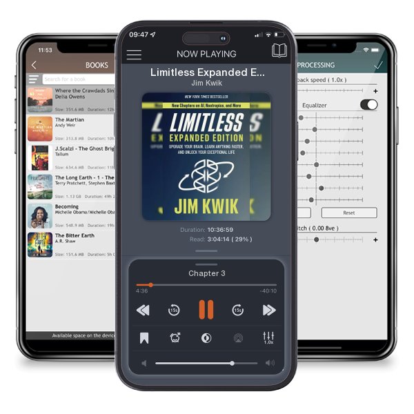 Download fo free audiobook Limitless Expanded Edition: Upgrade Your Brain, Learn... by Jim Kwik and listen anywhere on your iOS devices in the ListenBook app.