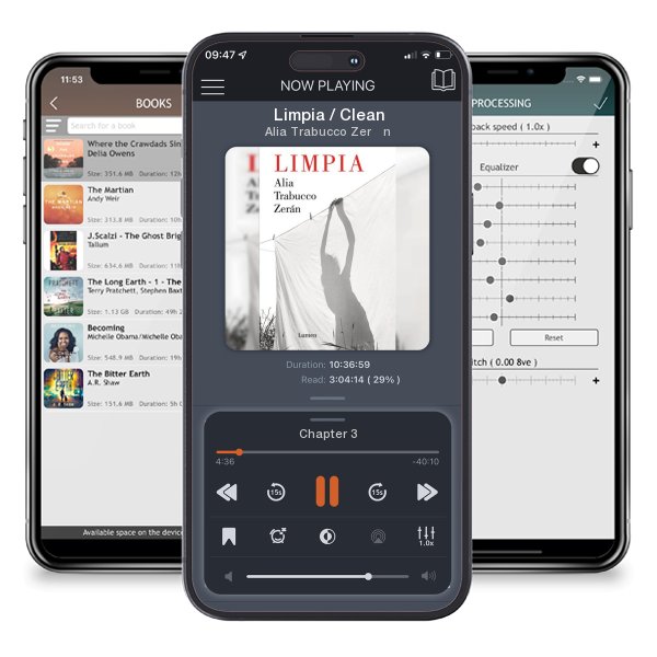 Download fo free audiobook Limpia / Clean by Alia Trabucco Zerán and listen anywhere on your iOS devices in the ListenBook app.