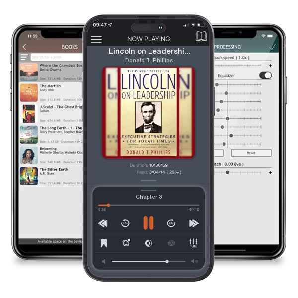 Download fo free audiobook Lincoln on Leadership: Executive Strategies for Tough Times by Donald T. Phillips and listen anywhere on your iOS devices in the ListenBook app.