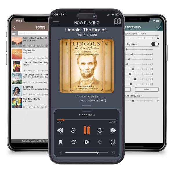 Download fo free audiobook Lincoln: The Fire of Genius: How Abraham Lincoln's Commitment to Science and Technology Helped Modernize America by David J. Kent and listen anywhere on your iOS devices in the ListenBook app.