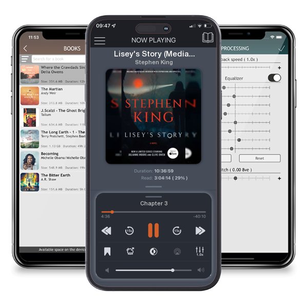 Download fo free audiobook Lisey's Story (Media Tie-In) by Stephen King and listen anywhere on your iOS devices in the ListenBook app.
