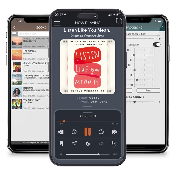 Download fo free audiobook Listen Like You Mean It: Reclaiming the Lost Art of True... by Ximena Vengoechea and listen anywhere on your iOS devices in the ListenBook app.