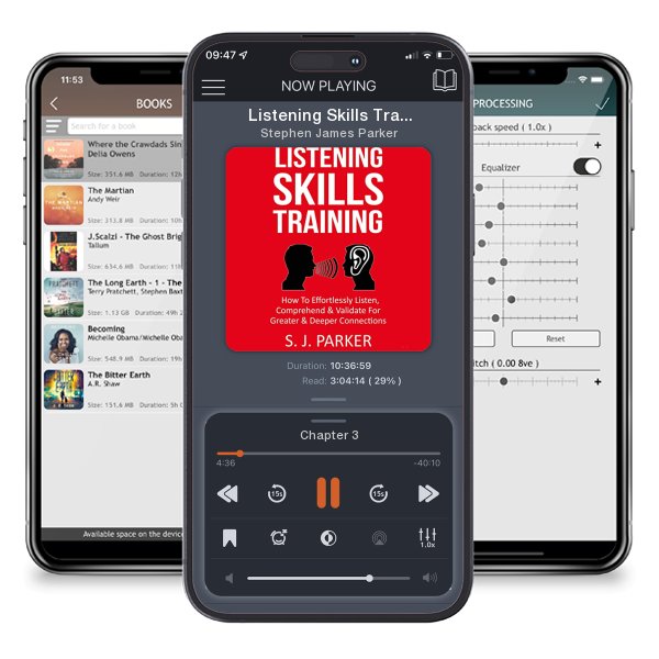 Download fo free audiobook Listening Skills Training by Stephen James Parker and listen anywhere on your iOS devices in the ListenBook app.