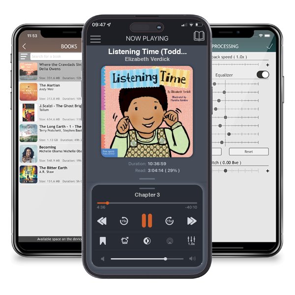 Download fo free audiobook Listening Time (Toddler Tools® Board Books) (Board book) by Elizabeth Verdick and listen anywhere on your iOS devices in the ListenBook app.