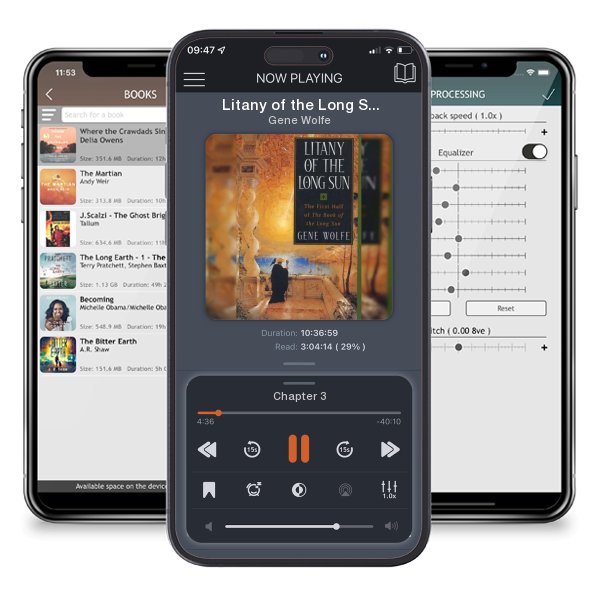 Download fo free audiobook Litany of the Long Sun: The First Half of 'The Book of the... by Gene Wolfe and listen anywhere on your iOS devices in the ListenBook app.