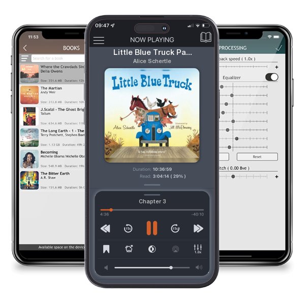 Download fo free audiobook Little Blue Truck Padded Board Book (Board book) by Alice Schertle and listen anywhere on your iOS devices in the ListenBook app.